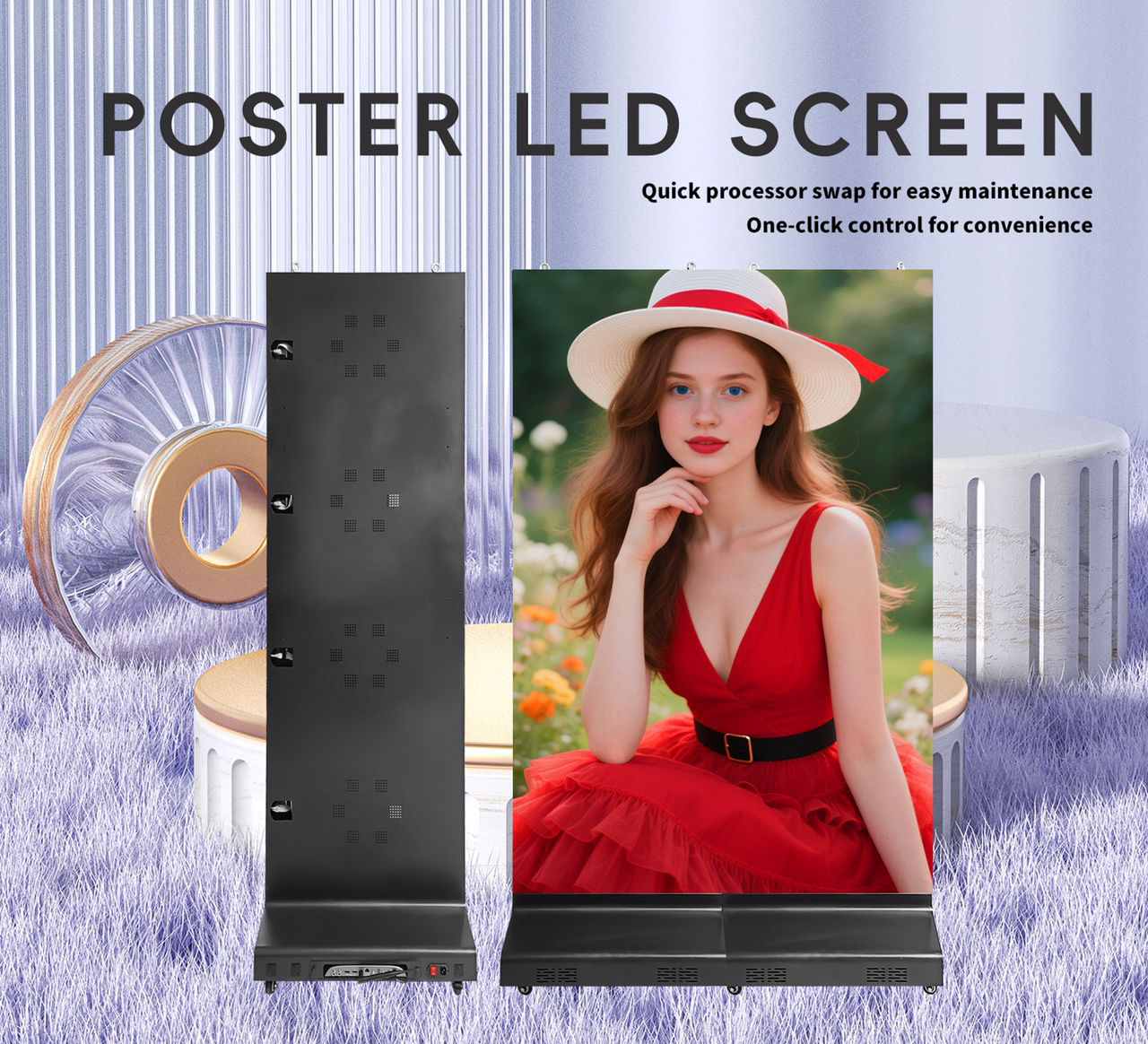 led posters